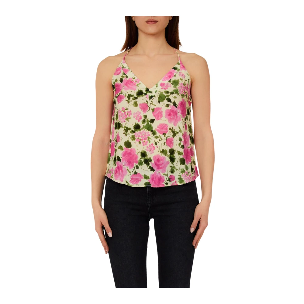 Liu Jo Femme Multicolor - Débardeur - Tops - E - Taille: 38 Fr