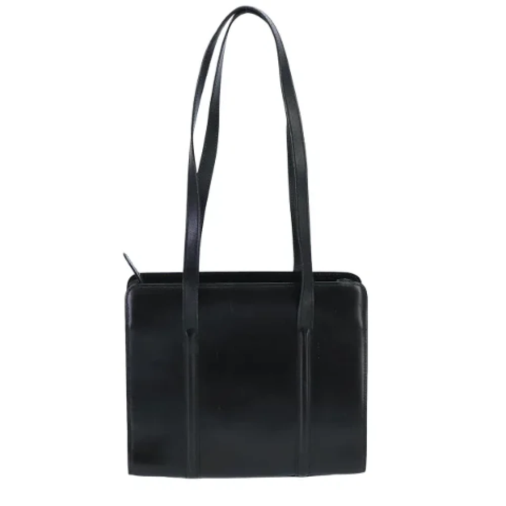 Bally Pre-owned Leather shoulder-bags Black Dames