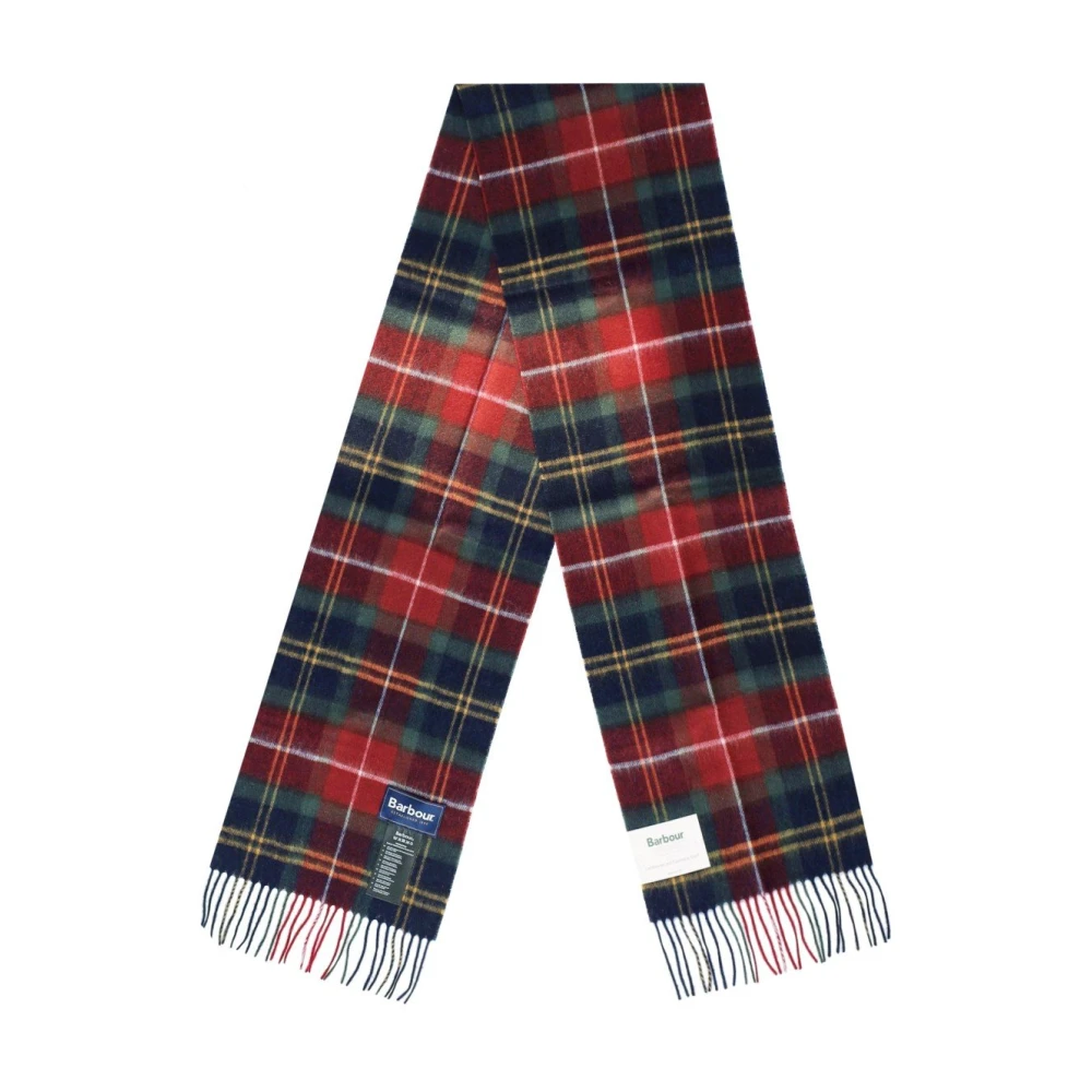 Barbour Men's Multicolor Winter Scarves, One Size, Tartan Scarf