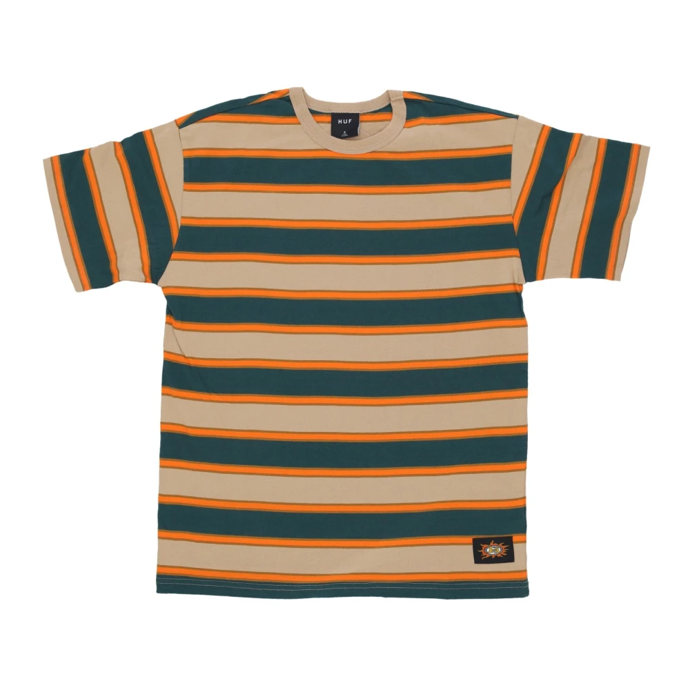 HUF Gestreept Gebreid T-Shirt Multicolor Heren