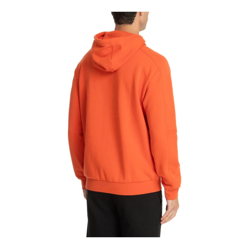 Emporio Armani EA7 Capuchon met Logo Zak Orange Heren
