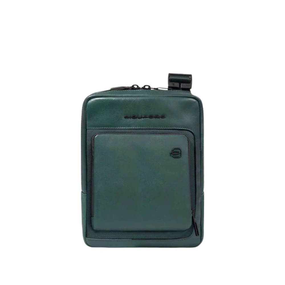 Piquadro Stijlvolle Borselli Tas Green Heren