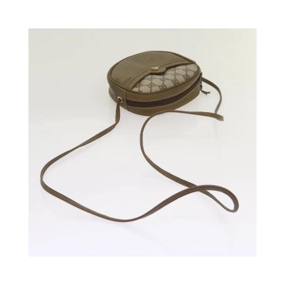 Gucci Vintage Pre-owned Canvas gucci-bags Beige Dames