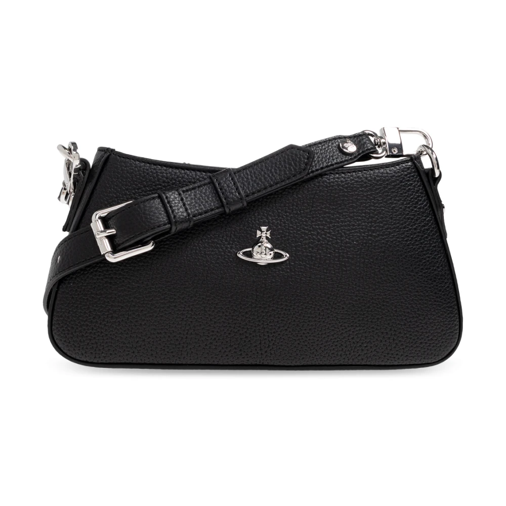 Vivienne Westwood Black Tasha Shoulder Bag - Female - Shoulder Bags - One Size - Bags
