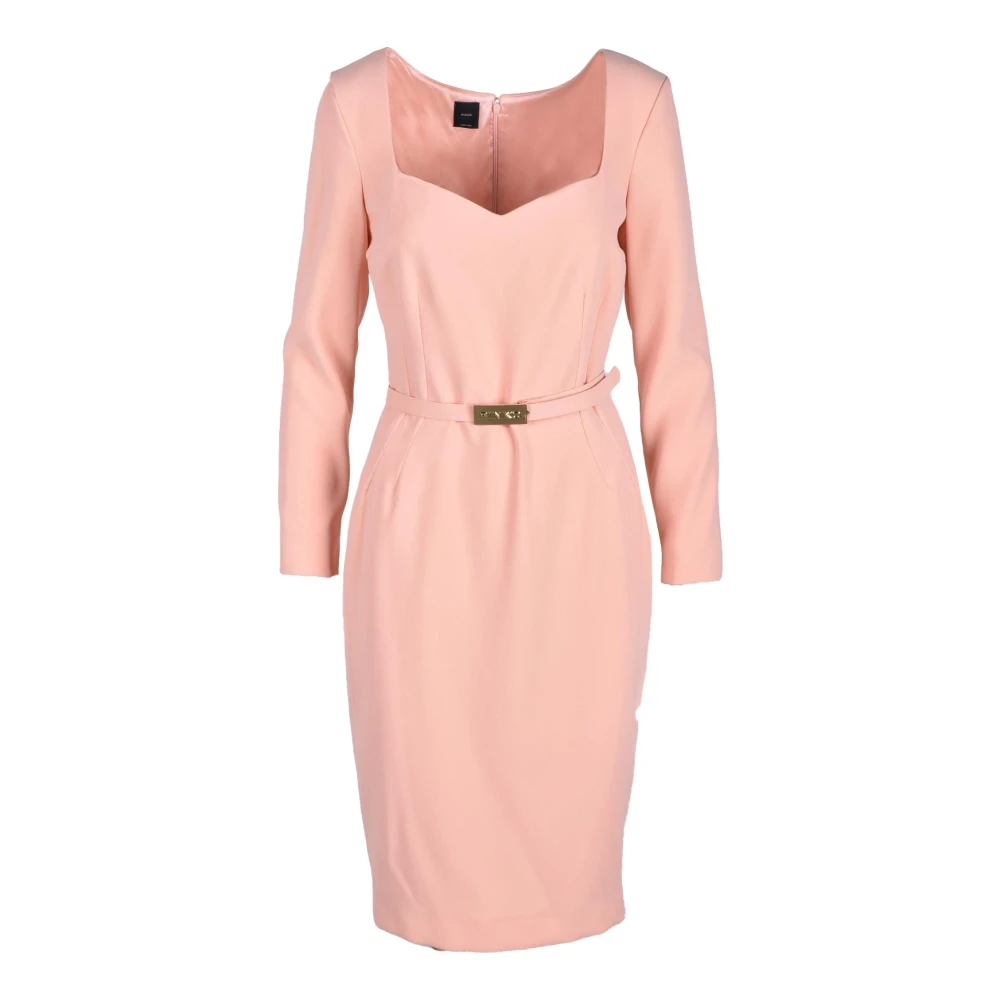 Pinko Damesjurk van polyester elastaan Pink Dames