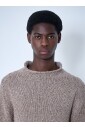 pull-en-coton-texture-a-col-montant