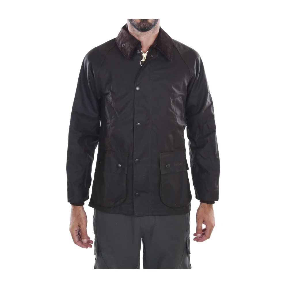 Barbour Uomo Marrone - Giacca Cerata Classica Bedale - Jackets - 2XL - Immagine 4