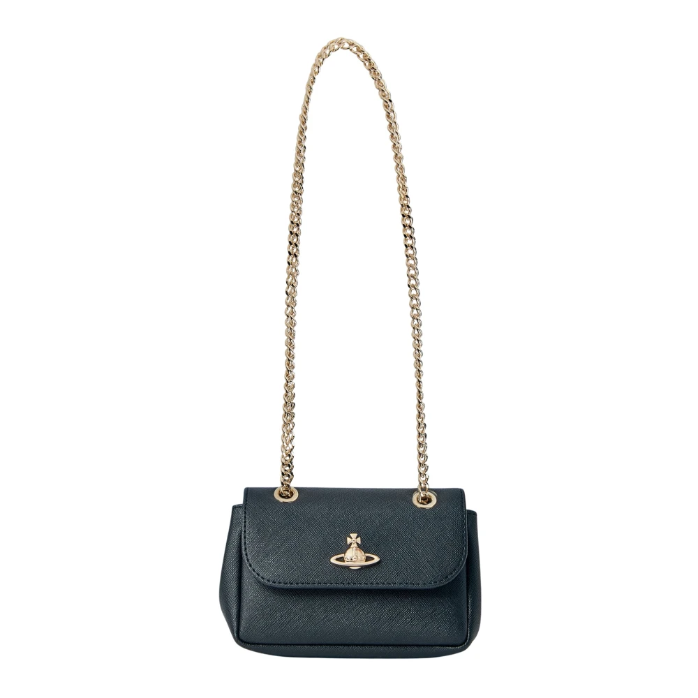 Vivienne Westwood Women's Black Small Chain Purse - Shoulder Bags - One Size - Bags
