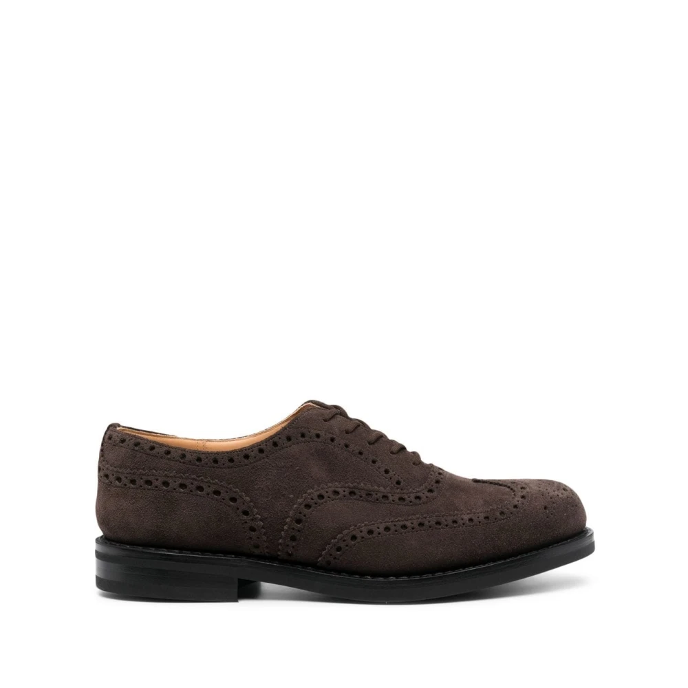 Church's Bruna Brogues med Perforerade Detaljer Brown, Herr