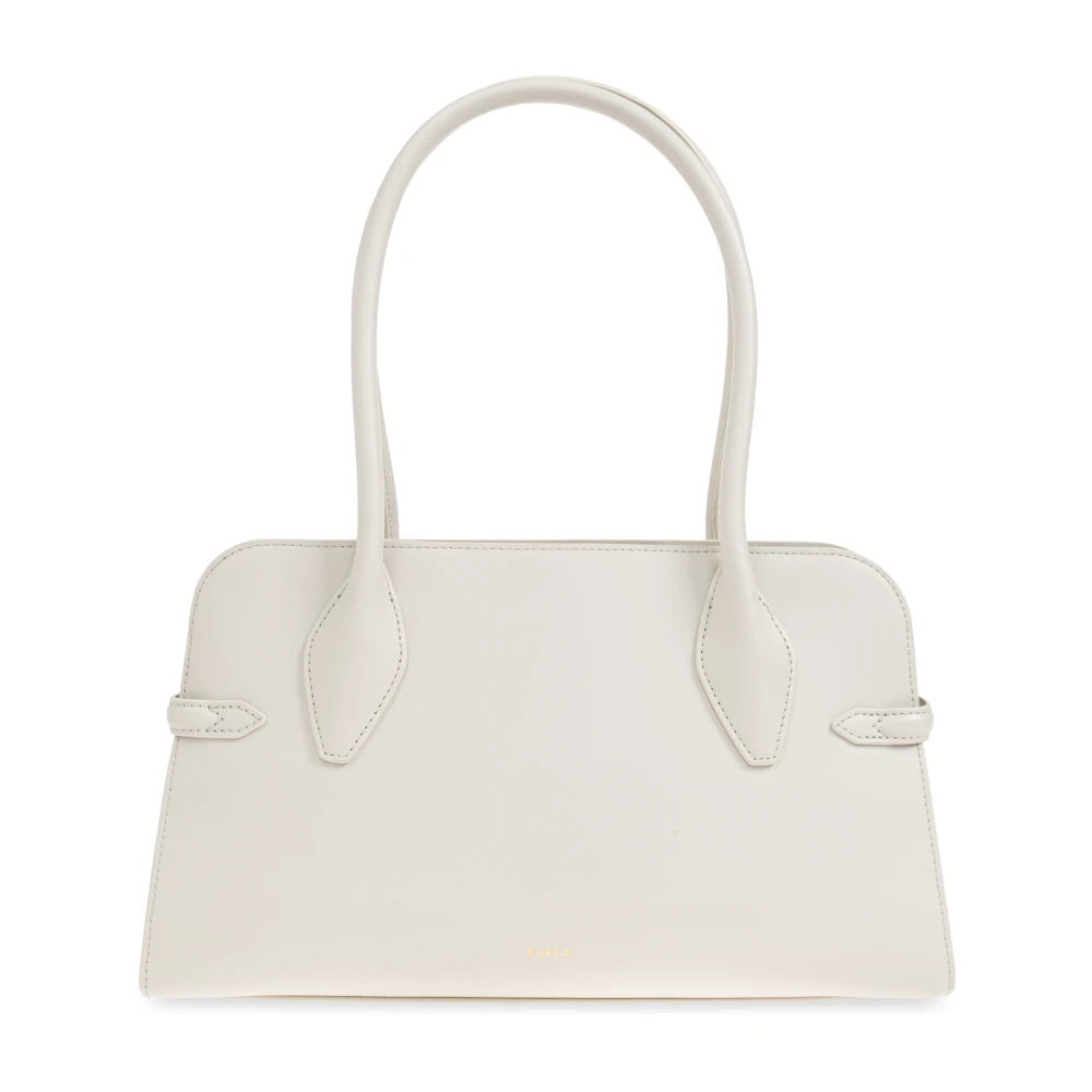 Furla Schoudertas Goccia Medium Beige Dames