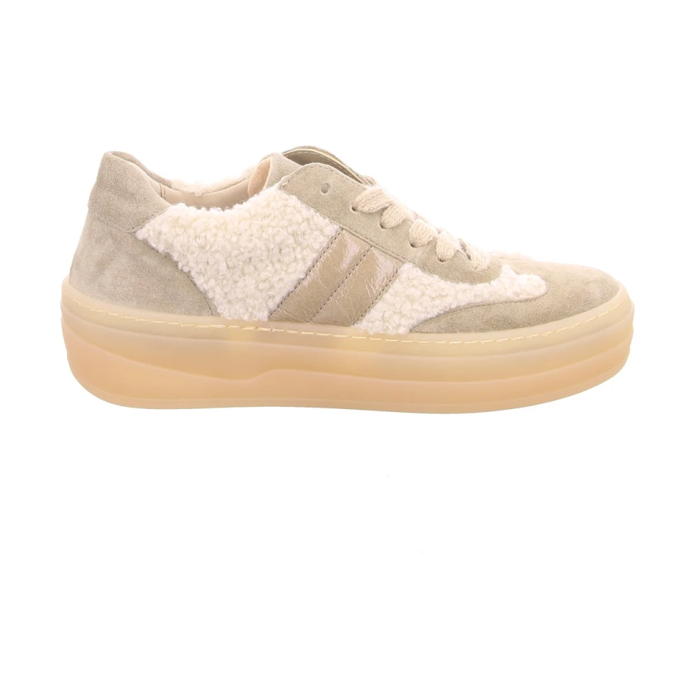 Gabor Freizeit-Schnürschuh Dames Schoenen Beige