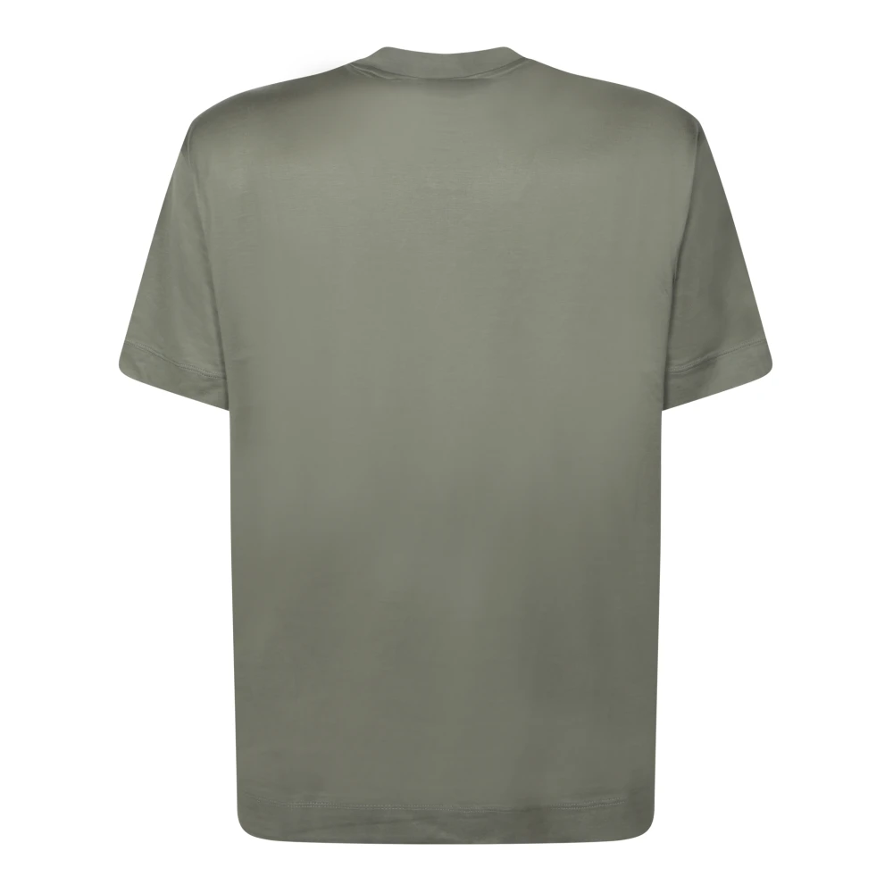Emporio Armani Salie Groen Logo T-shirt Green Heren