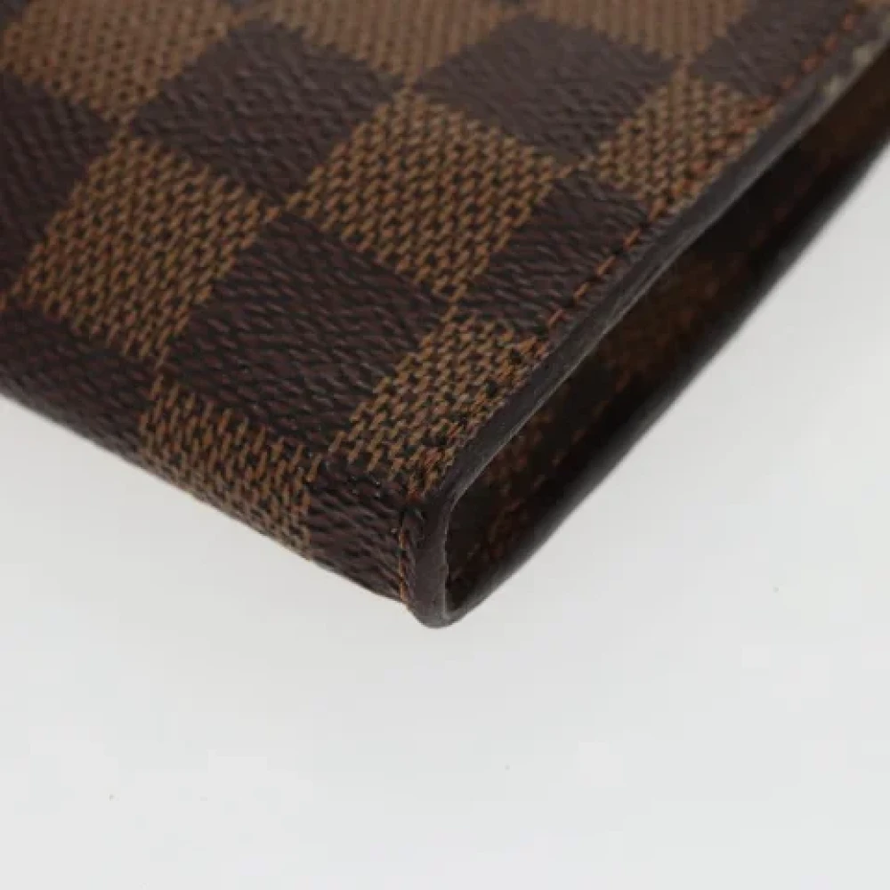 Louis Vuitton Vintage Pre-owned Canvas clutches Brown Dames