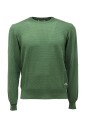 pull-en-coton-vert-col-rond