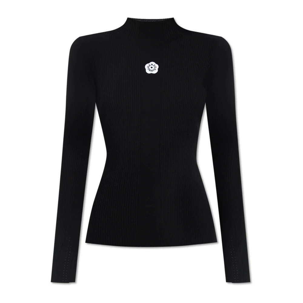 Kenzo Donna Nero Top, Xs, New,