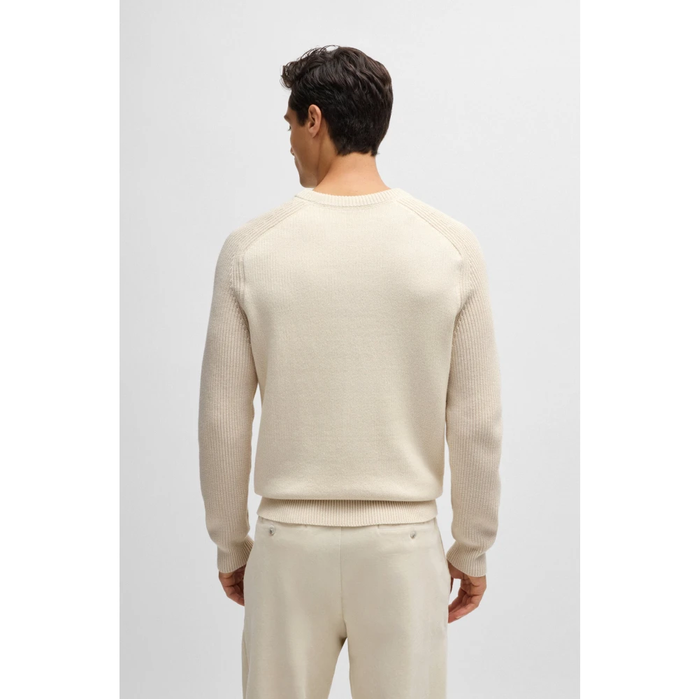Hugo Boss Stijlvolle Pullover Sweater Beige Heren