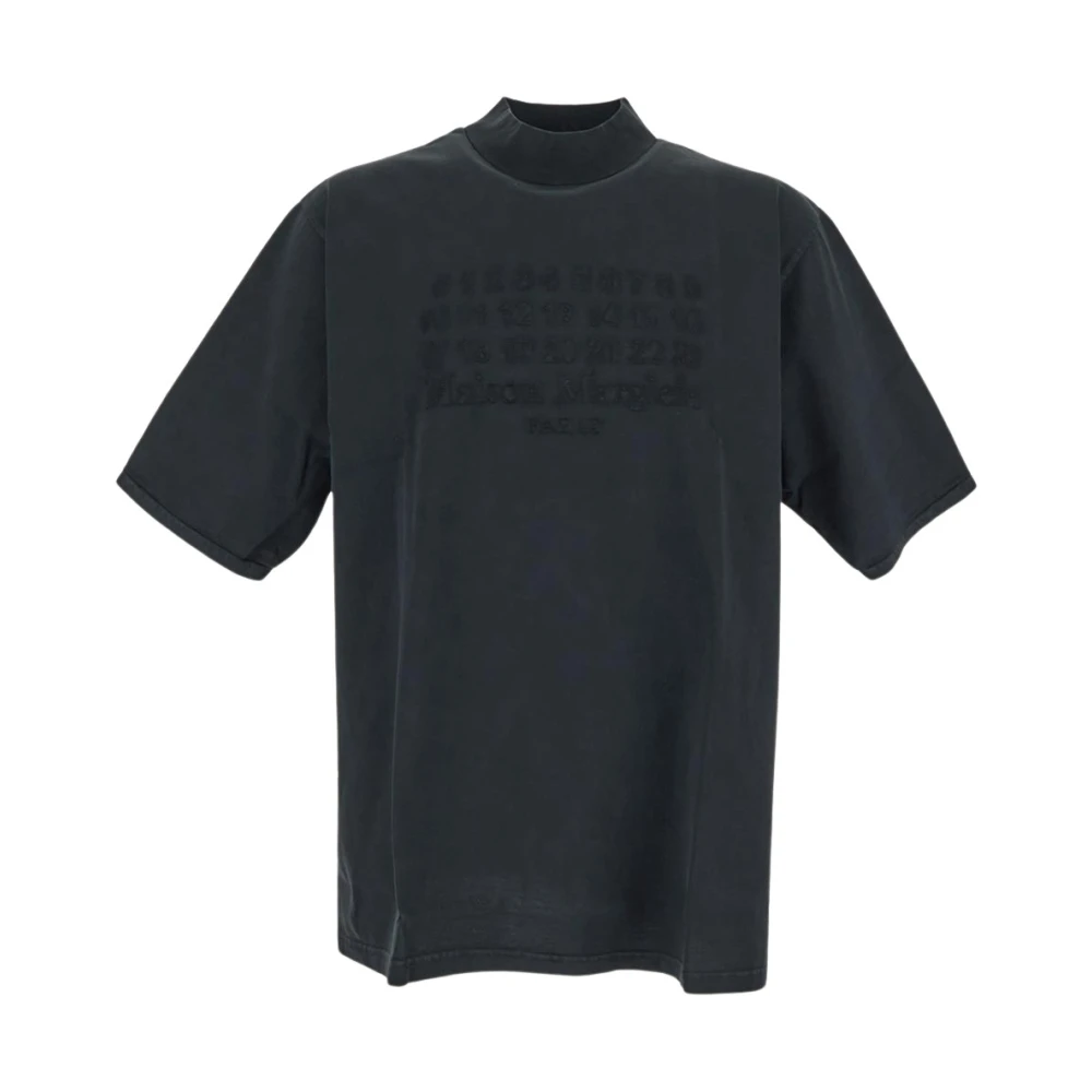 Maison Margiela Klassiek Katoenen T-shirt Black Heren
