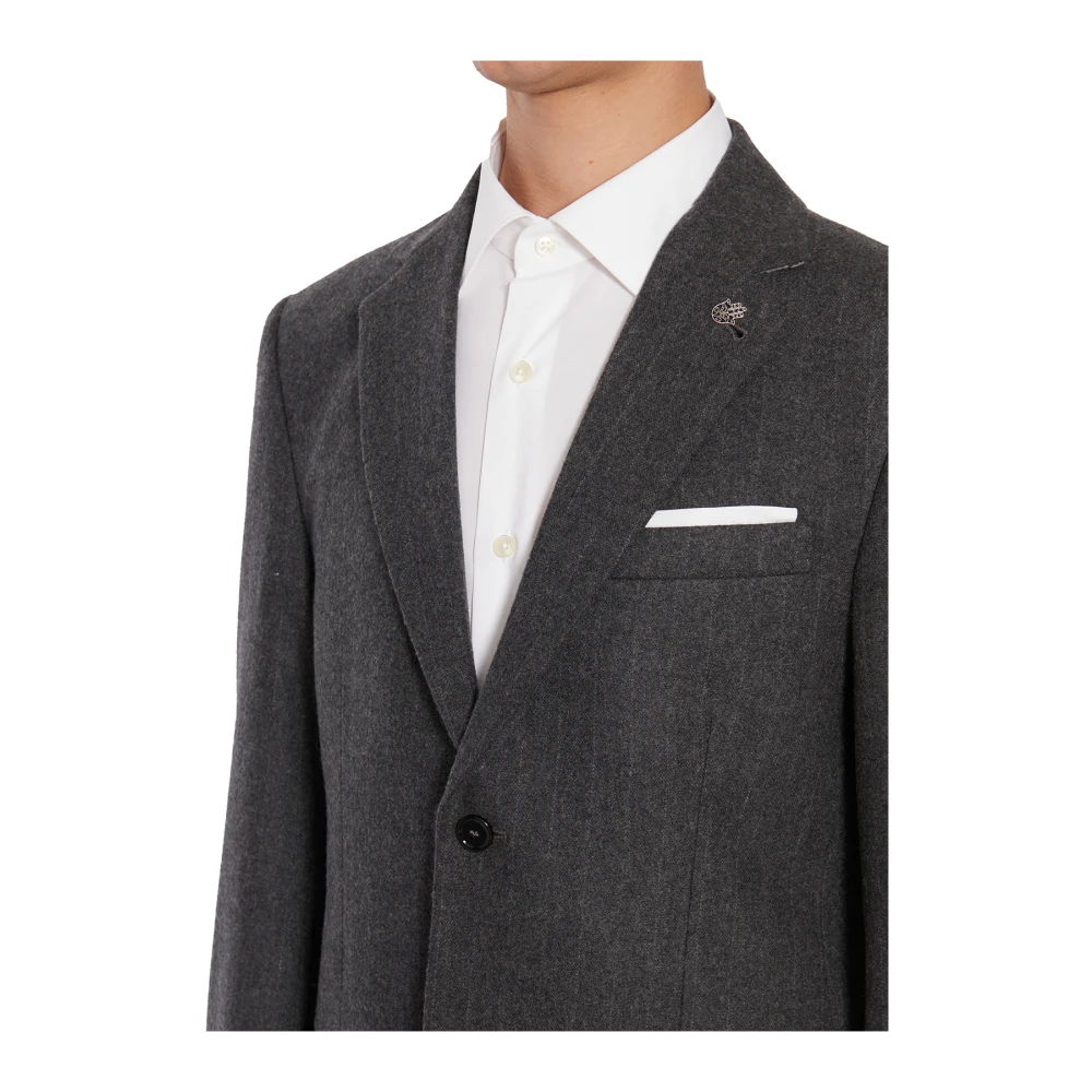 Daniele Alessandrini Moderne Single-Breasted Gilet Gray Heren