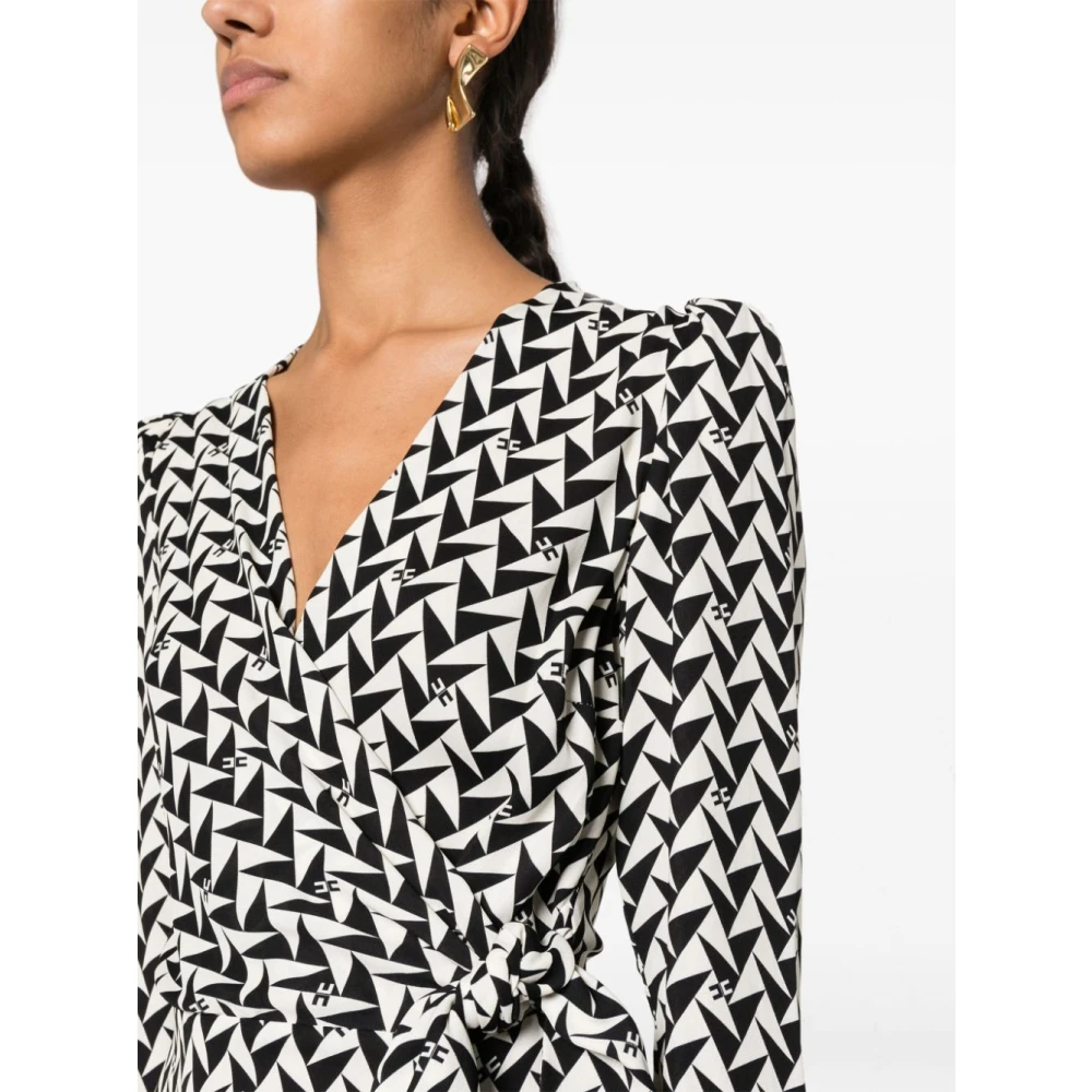 Elisabetta Franchi Damesjurken Black Dames