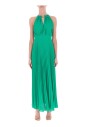 emerald-halter-pleated-dress