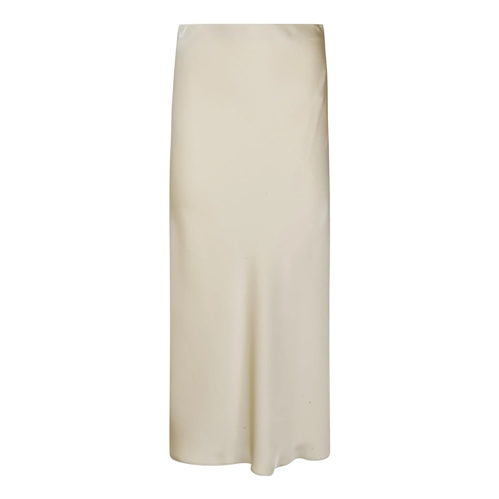 PATRIZIA PEPE Stijlvolle Mini Rok voor Vrouwen Beige Dames