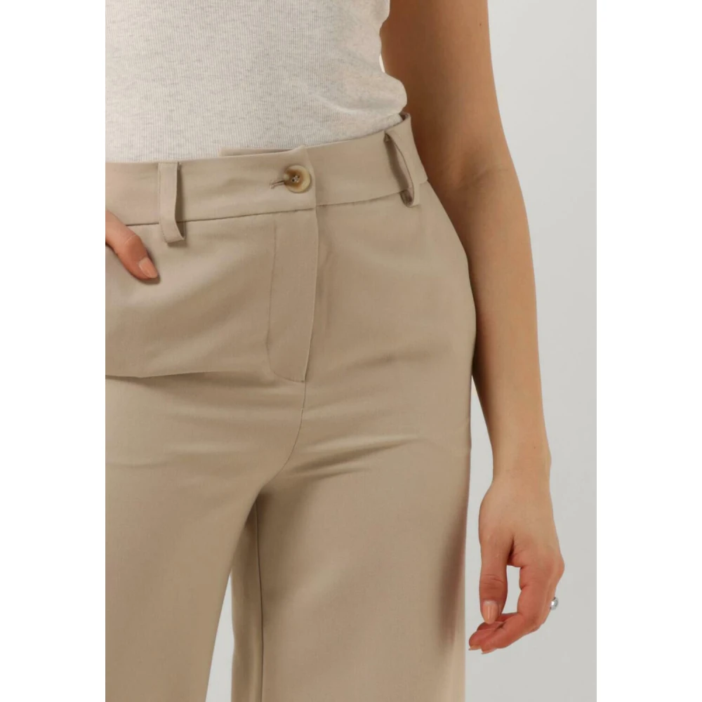 Notre-v Dames Broeken Nv-douk Beige Dames