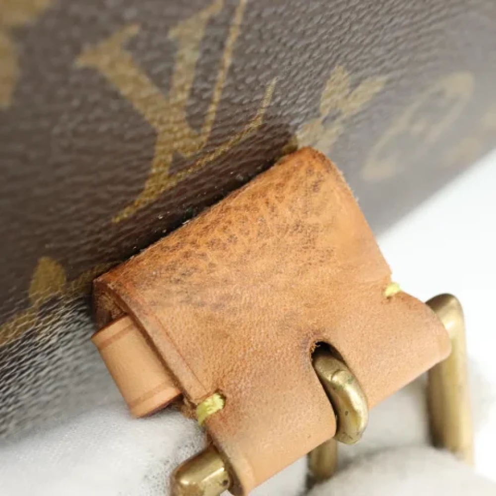 Louis Vuitton Vintage Pre-owned Canvas handbags Brown Dames