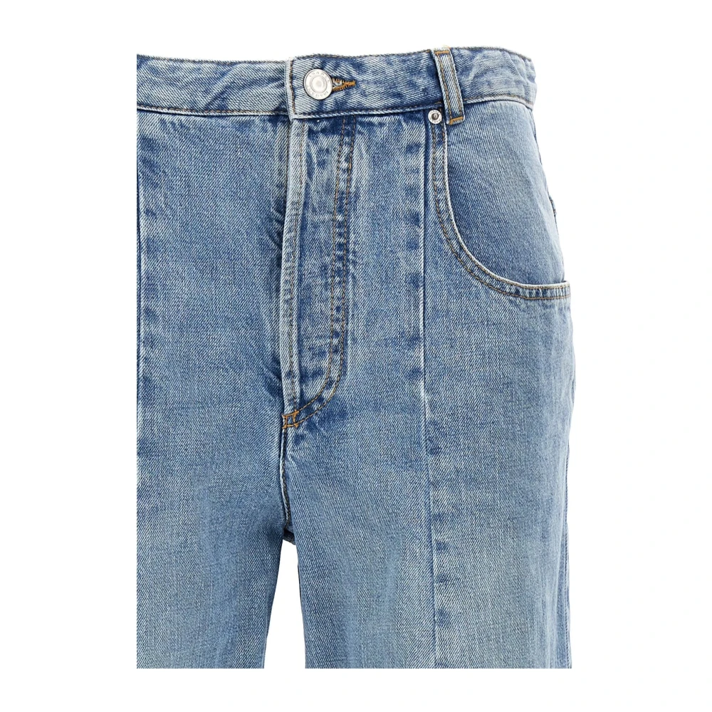 Isabel marant Najet Patchwork Denim Jeans Blue Dames