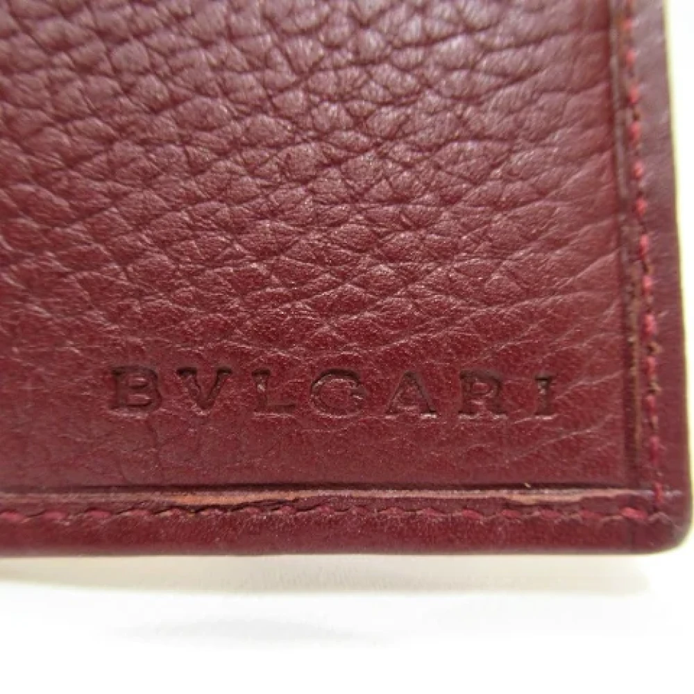 Bvlgari Vintage Pre-owned Canvas wallets Beige Dames