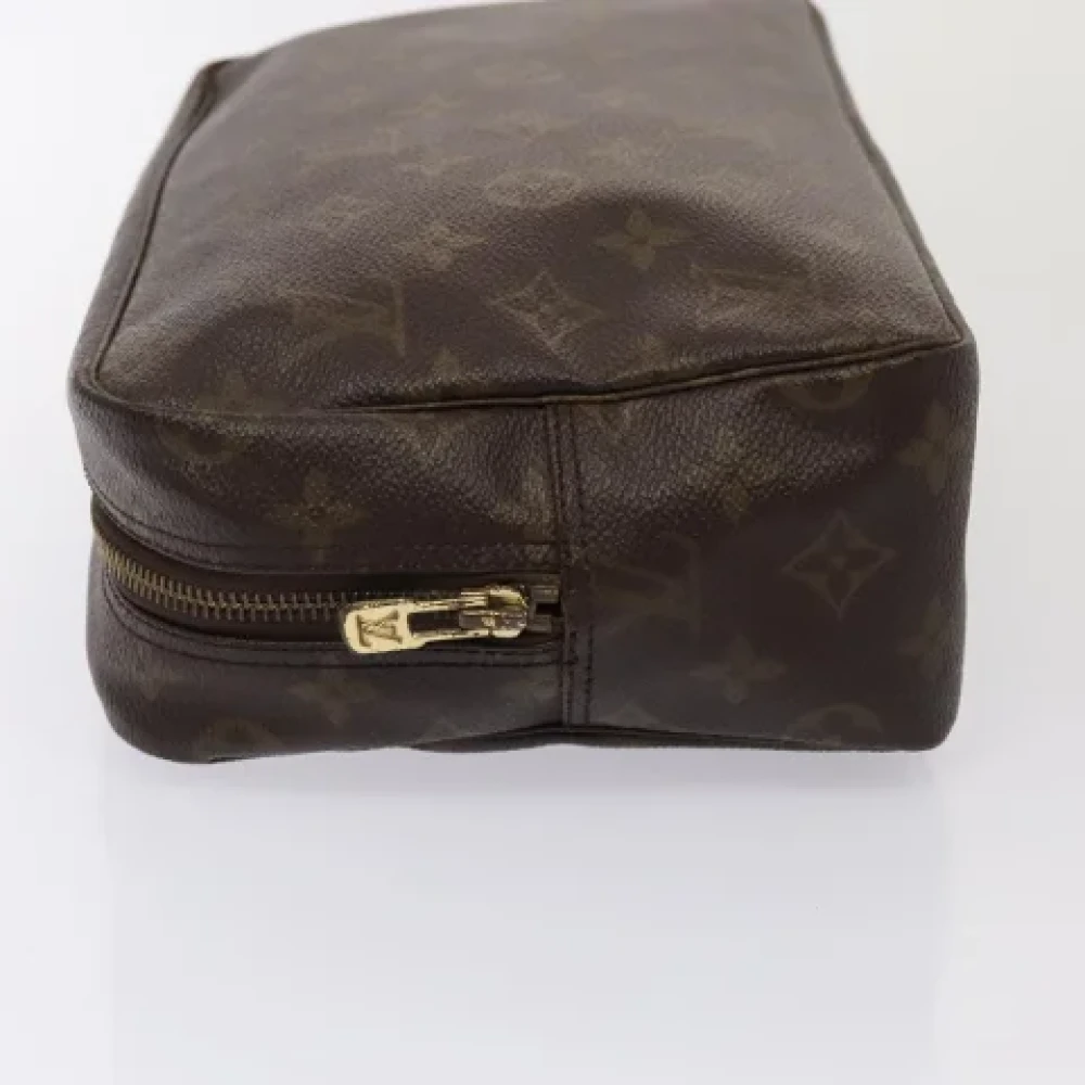 Louis Vuitton Vintage Pre-owned Canvas clutches Brown Dames