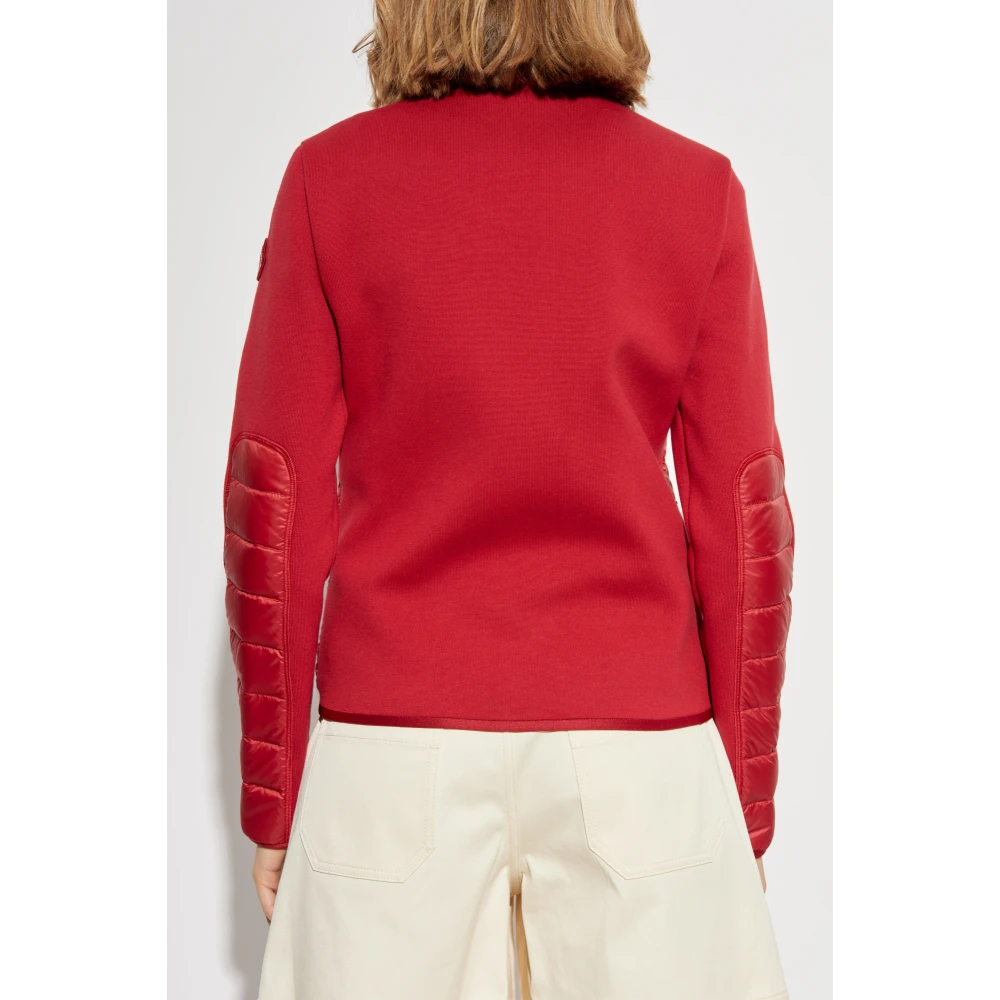 Moncler Vest met donsvoering Red Dames