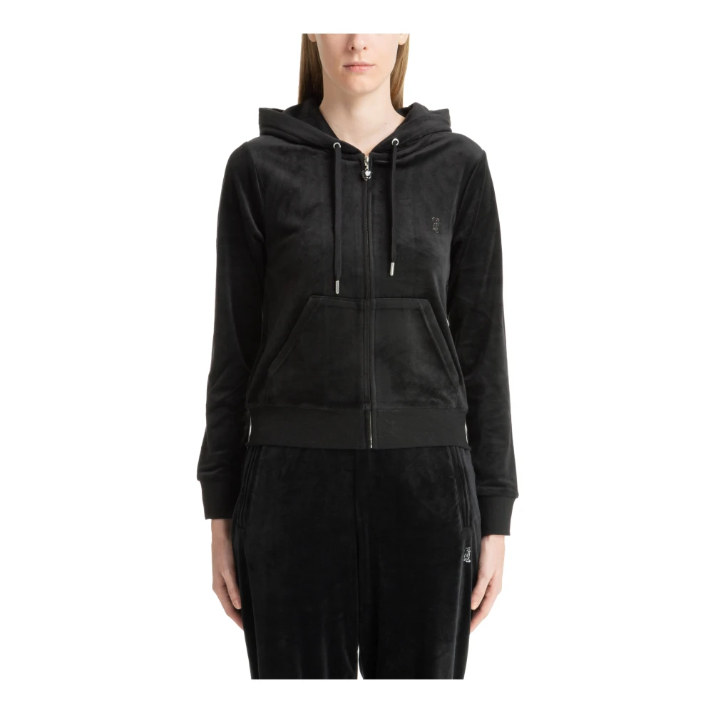 Juicy Couture Zwarte hoodie broek voor Black