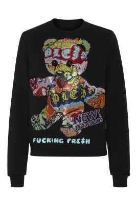 Strass Sweatshirt Roundneck Tutti Frutti