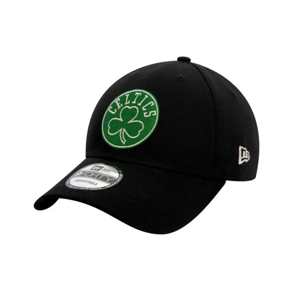 new era Zwarte Celtics NBA Metallic Pet Black Heren