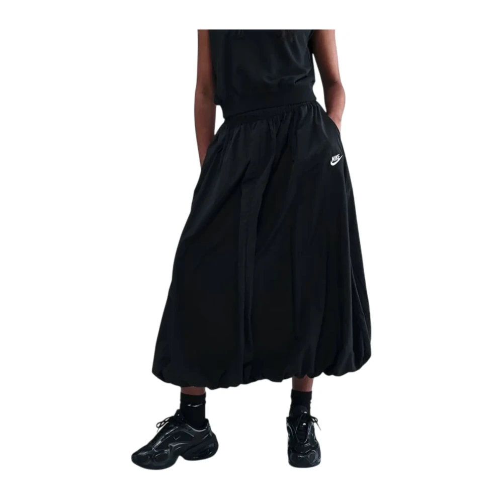 Nike Donna Nero - Midi Skirts - Sport - S