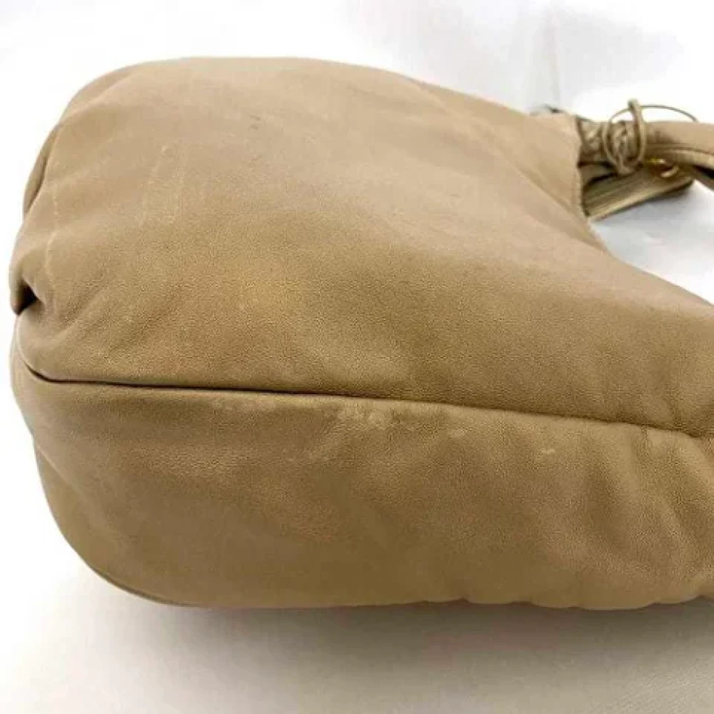 Loewe Pre-owned Leather shoulder-bags Yellow Dames