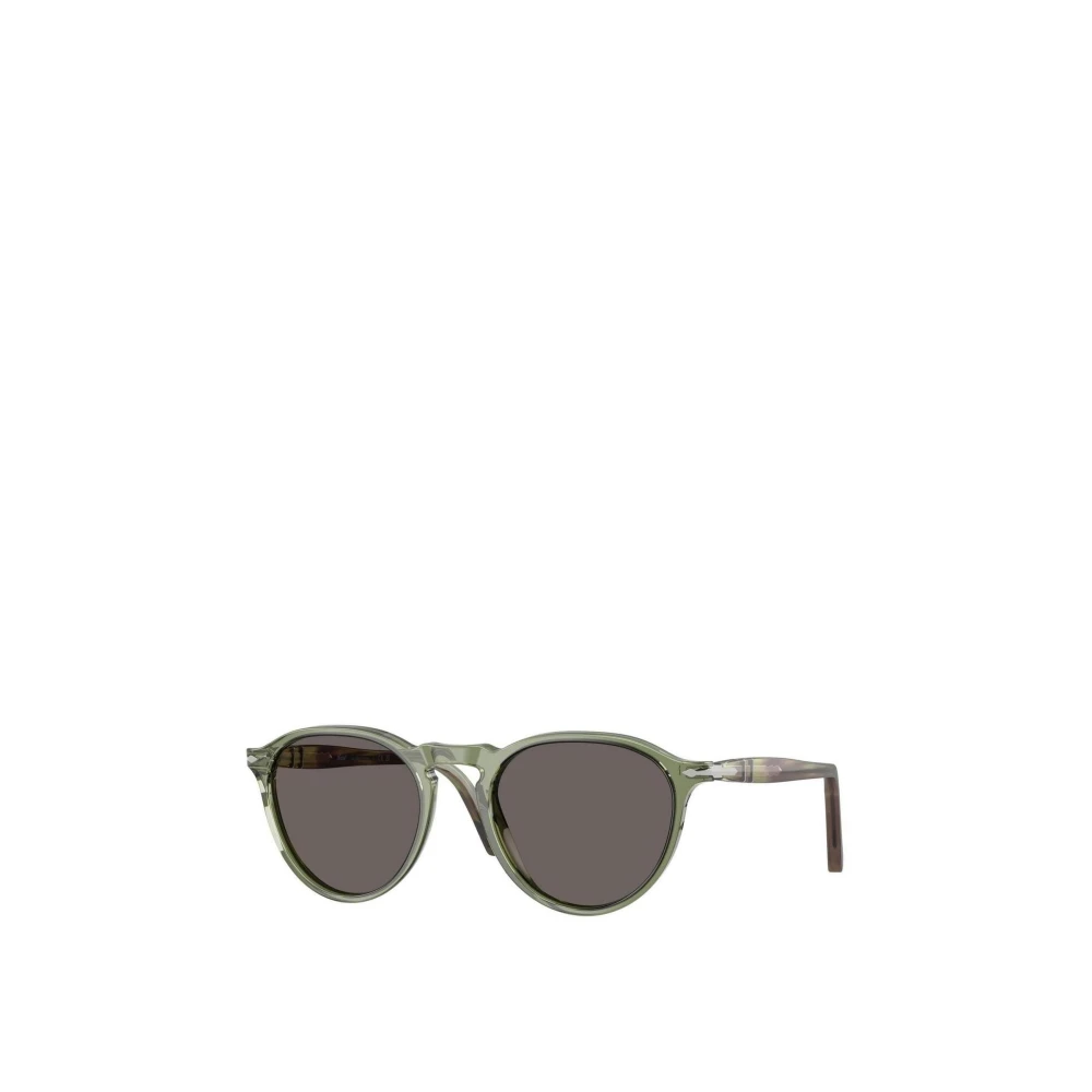 Persol Unisex Grey Po3286s 1226B1 Sunglasses Acetate Green Pantos Normal - Image 4