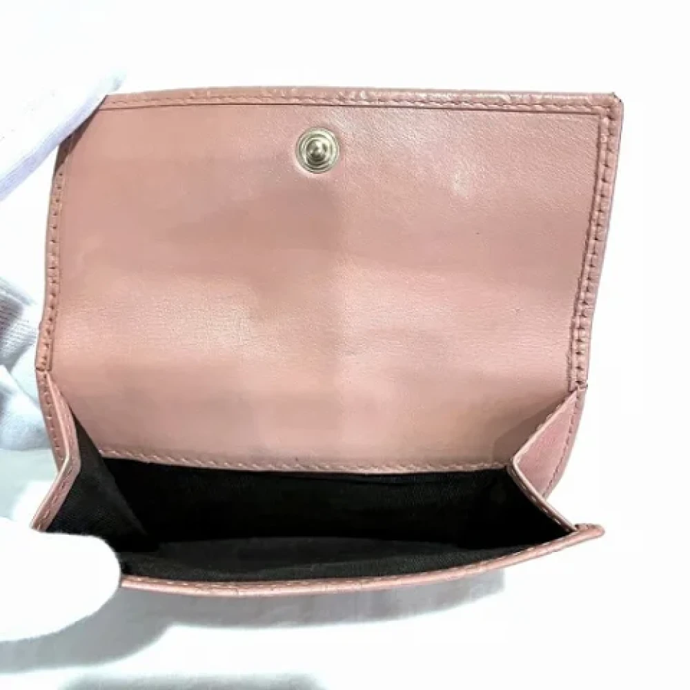 Gucci Vintage Pre-owned Leather wallets Pink Dames