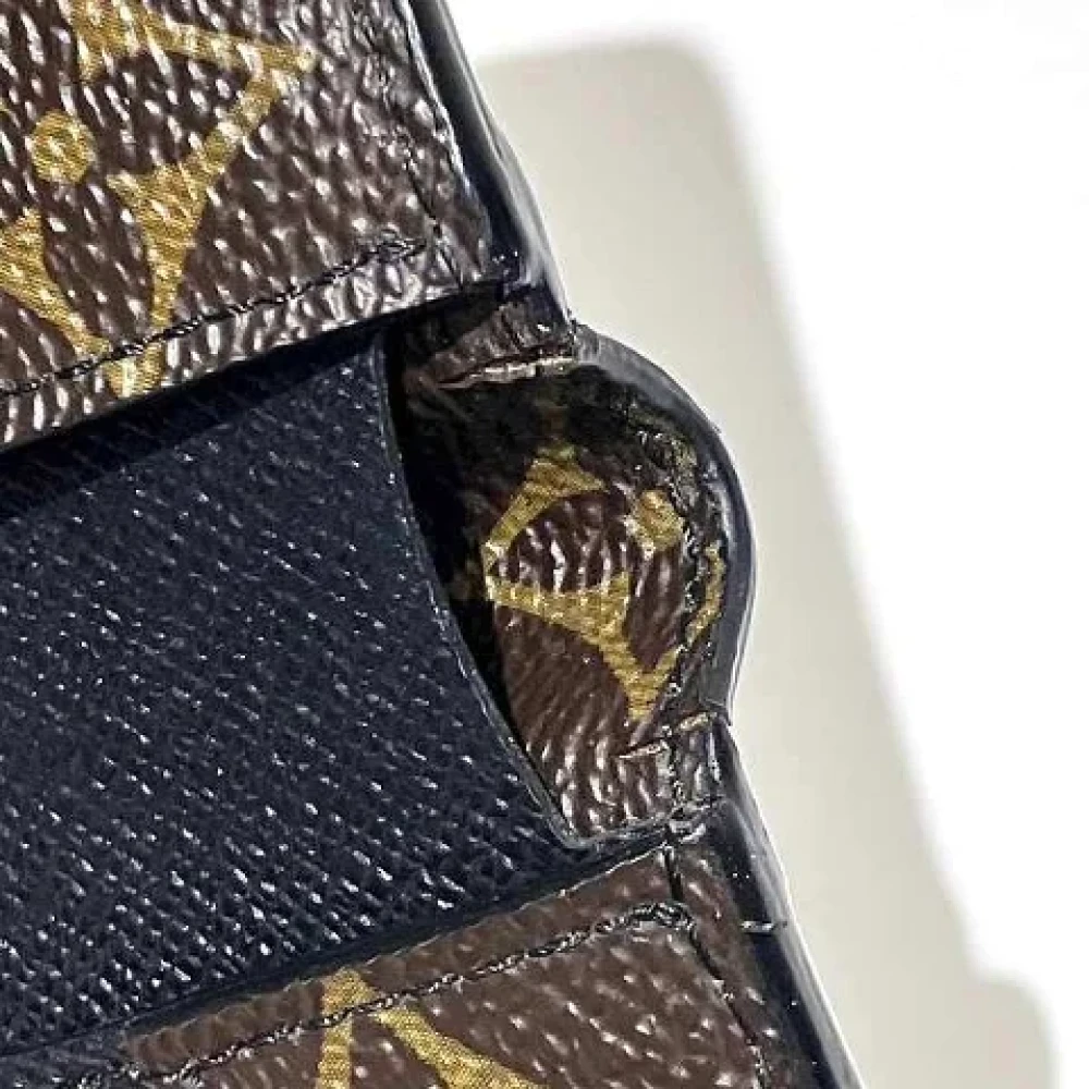 Louis Vuitton Vintage Pre-owned Canvas wallets Brown Heren