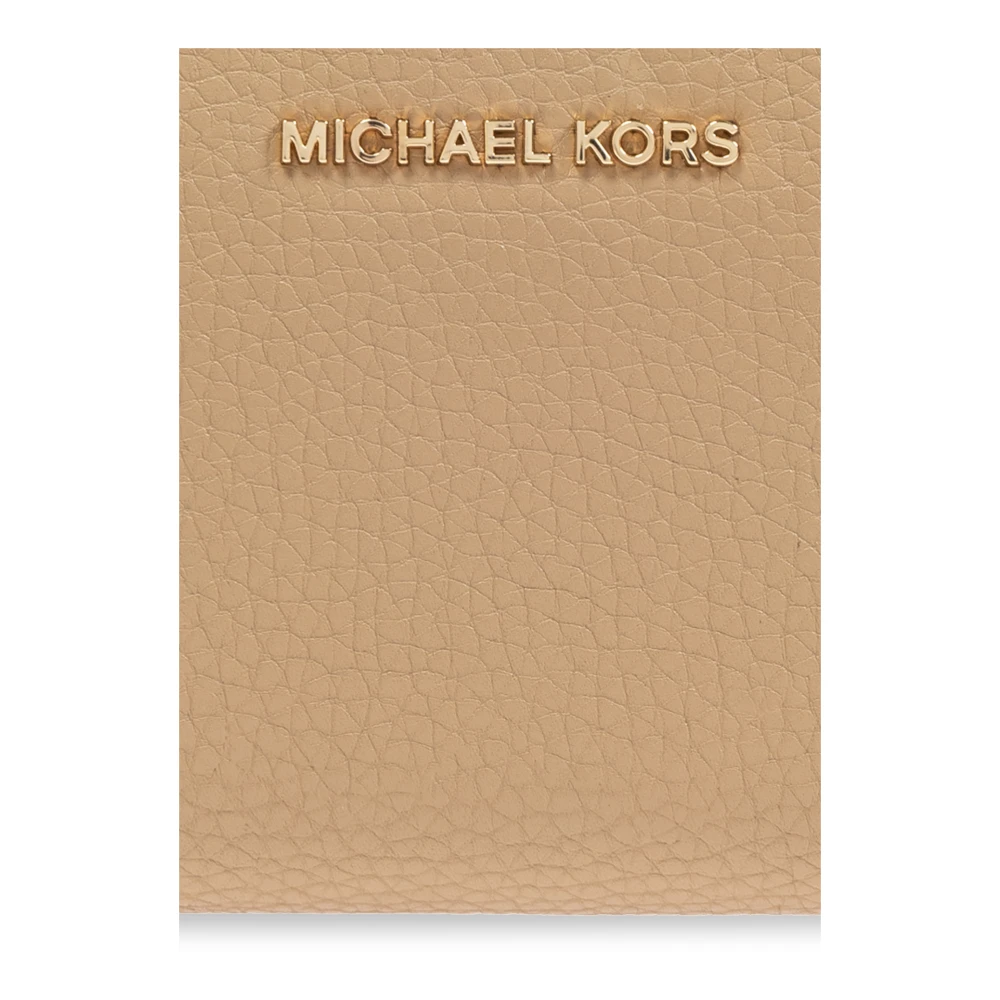 Michael Kors Empore Portemonnee Beige Dames