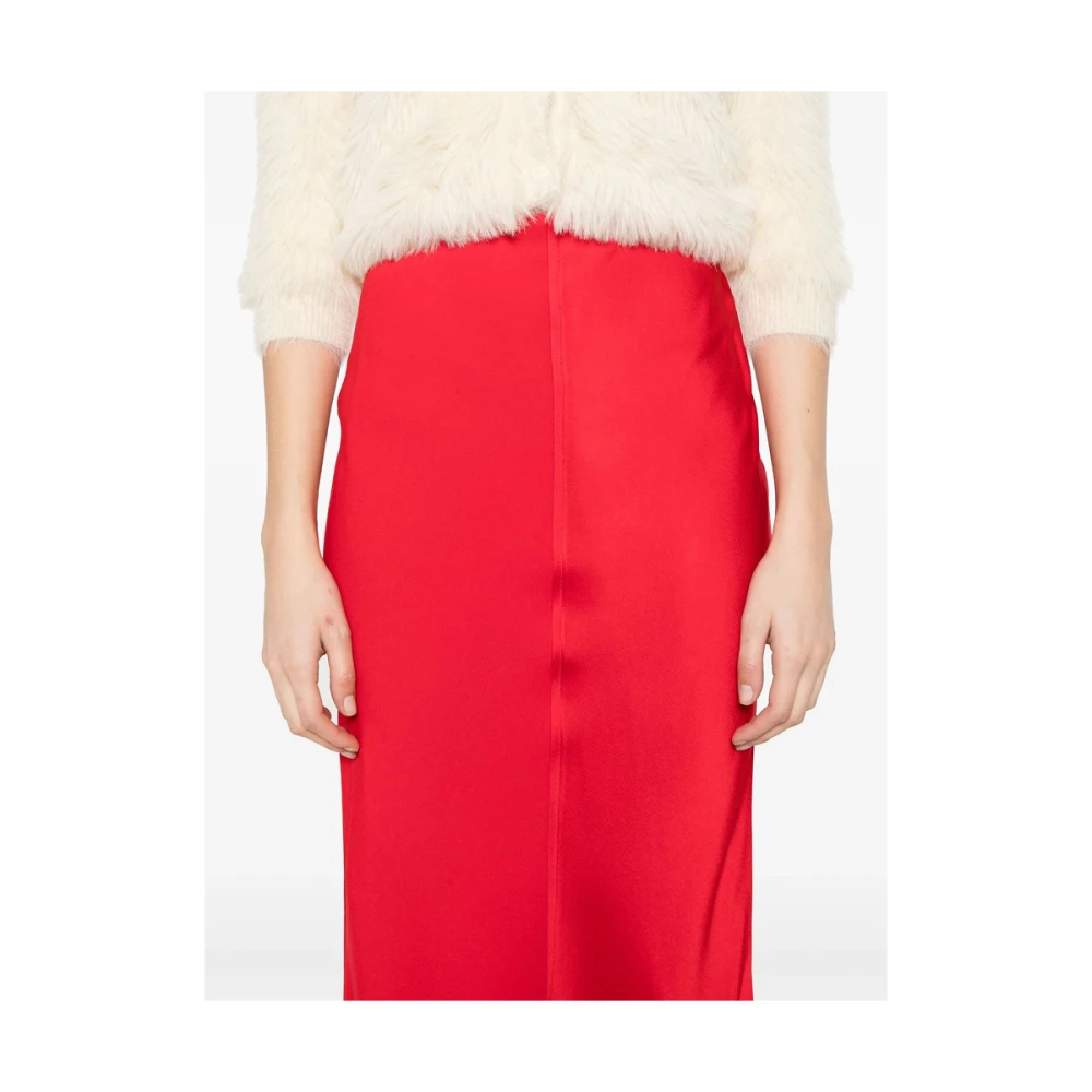 Ami Paris Rode Rok met Zijrits Red Dames