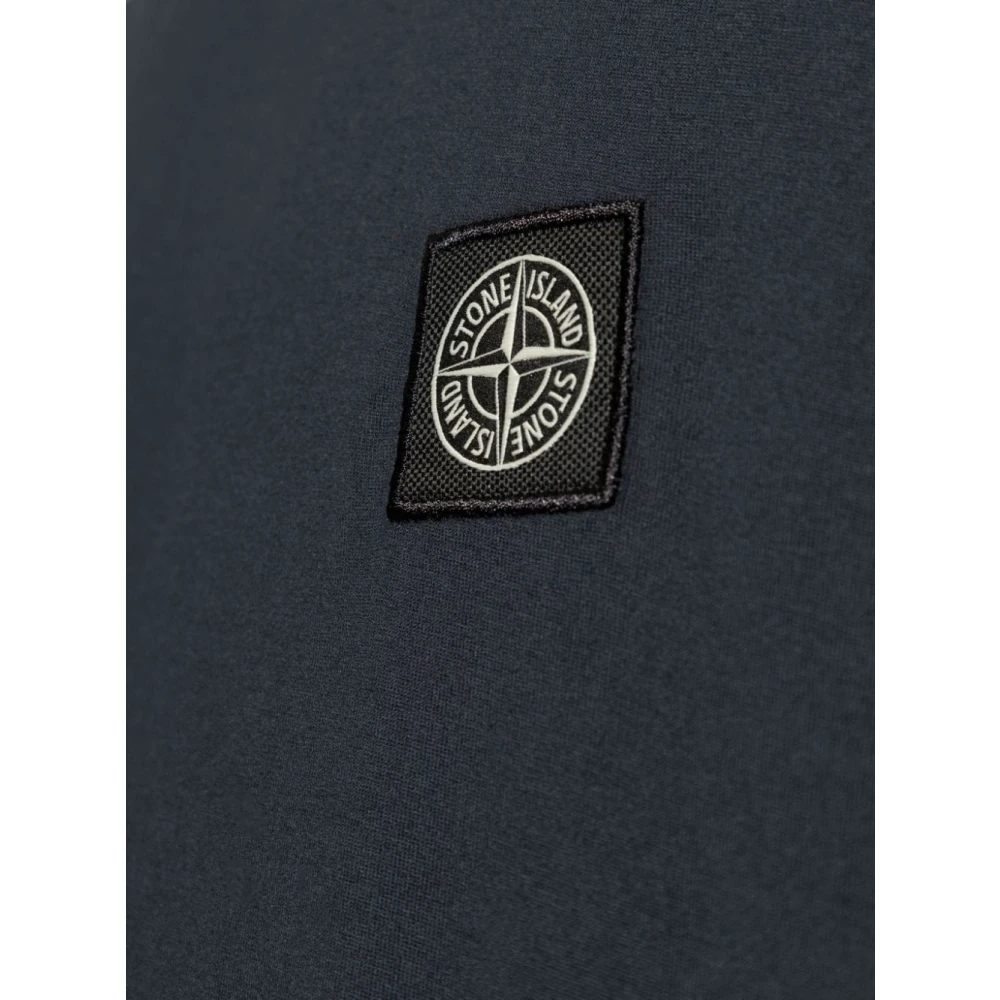 Stone Island Blauwe T-shirt & Polo Combo Aw24 Blue Heren