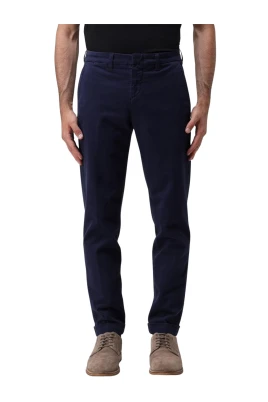 Blå Slim Fit Chinos