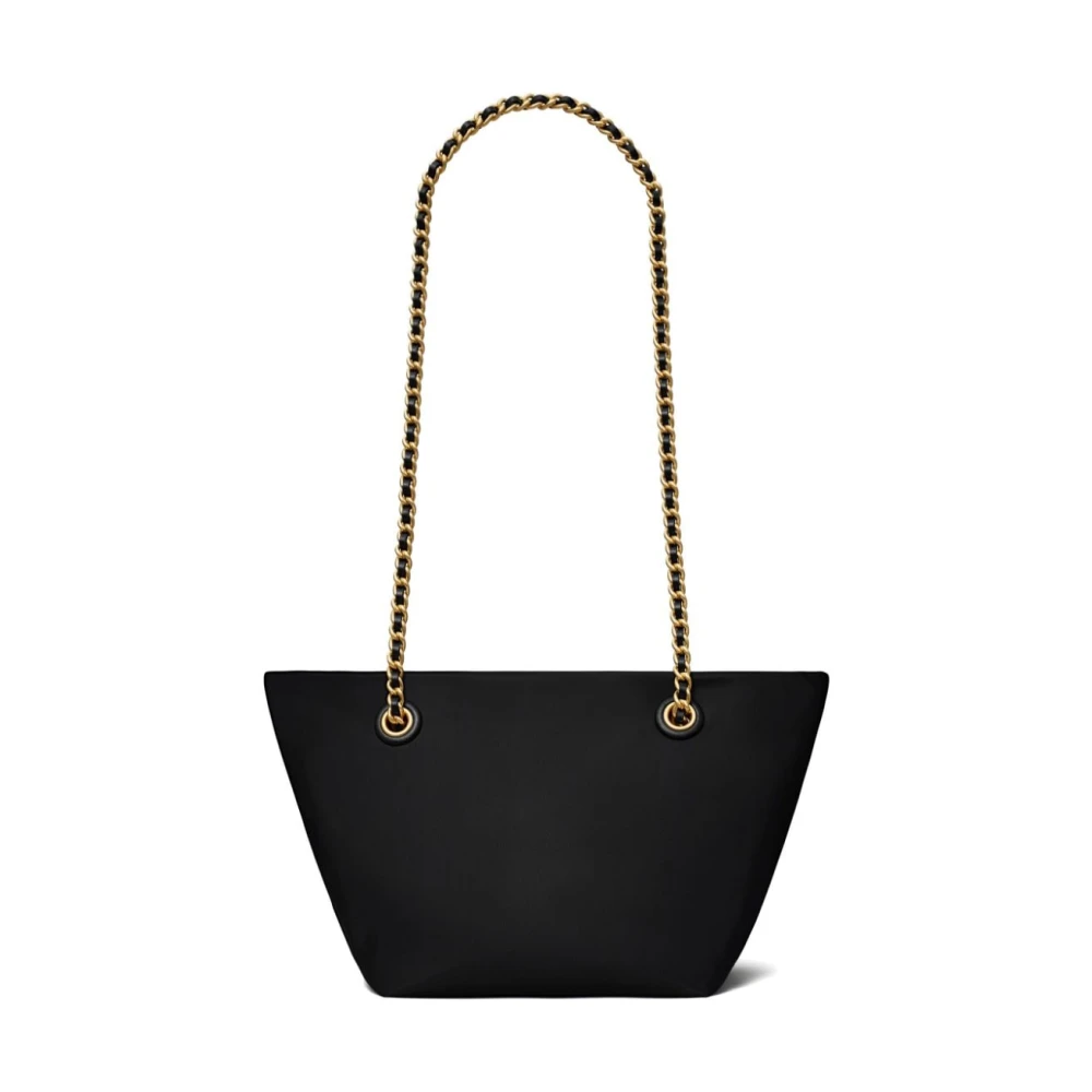 TORY BURCH Zwarte Ketting-Link Handtas Black Dames