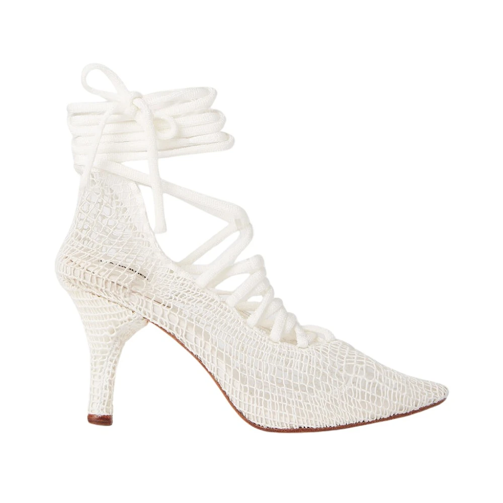 Isa Boulder Women's White Through Heels