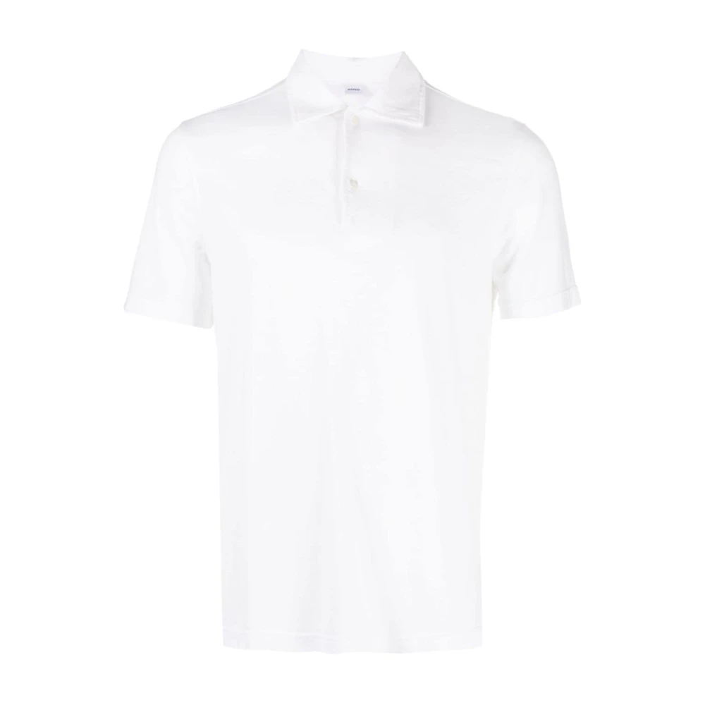 Aspesi Wit Poloshirt White Heren
