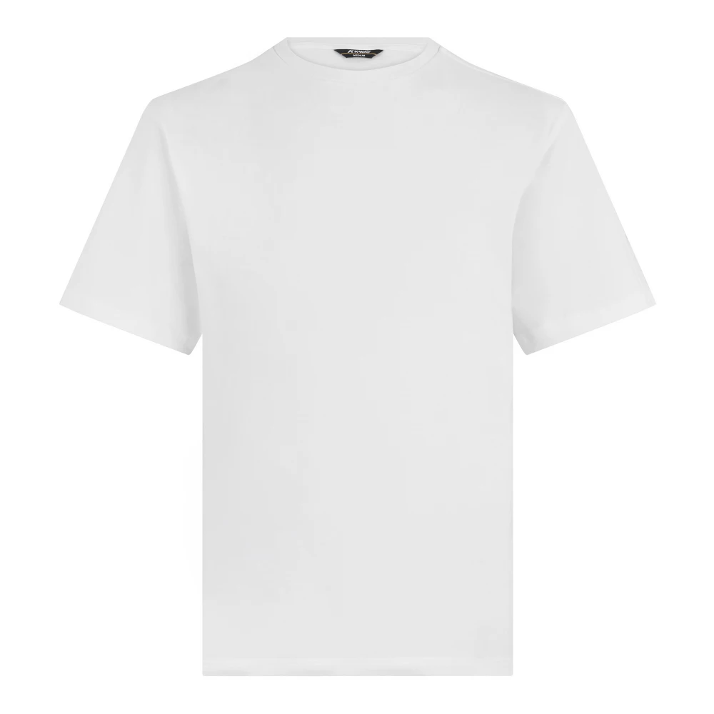 K-Way Men's White T-Shirts, Xl, Vincelle Ice Cotton Polo