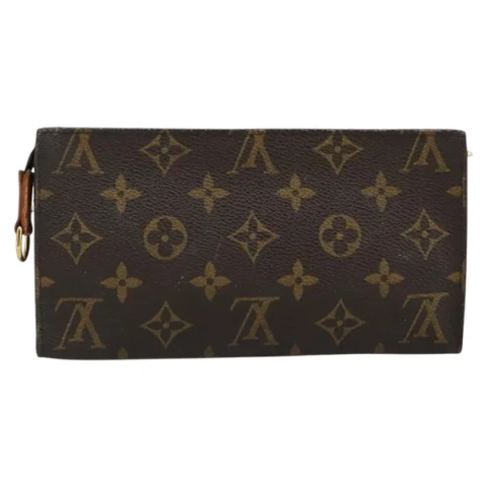 Louis Vuitton Vintage Pre-owned Canvas pouches Brown Dames