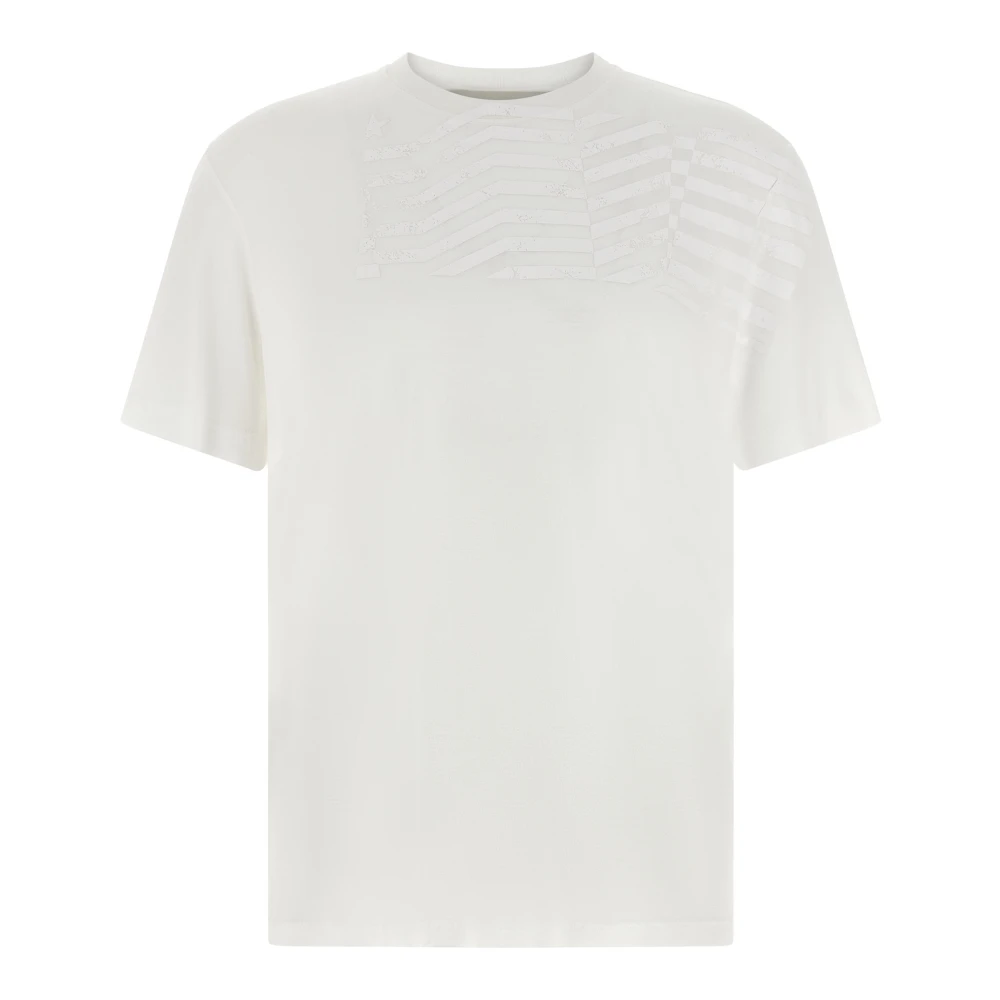 Golden Goose Men's White T-Shirts, L, Journey T-Shirt