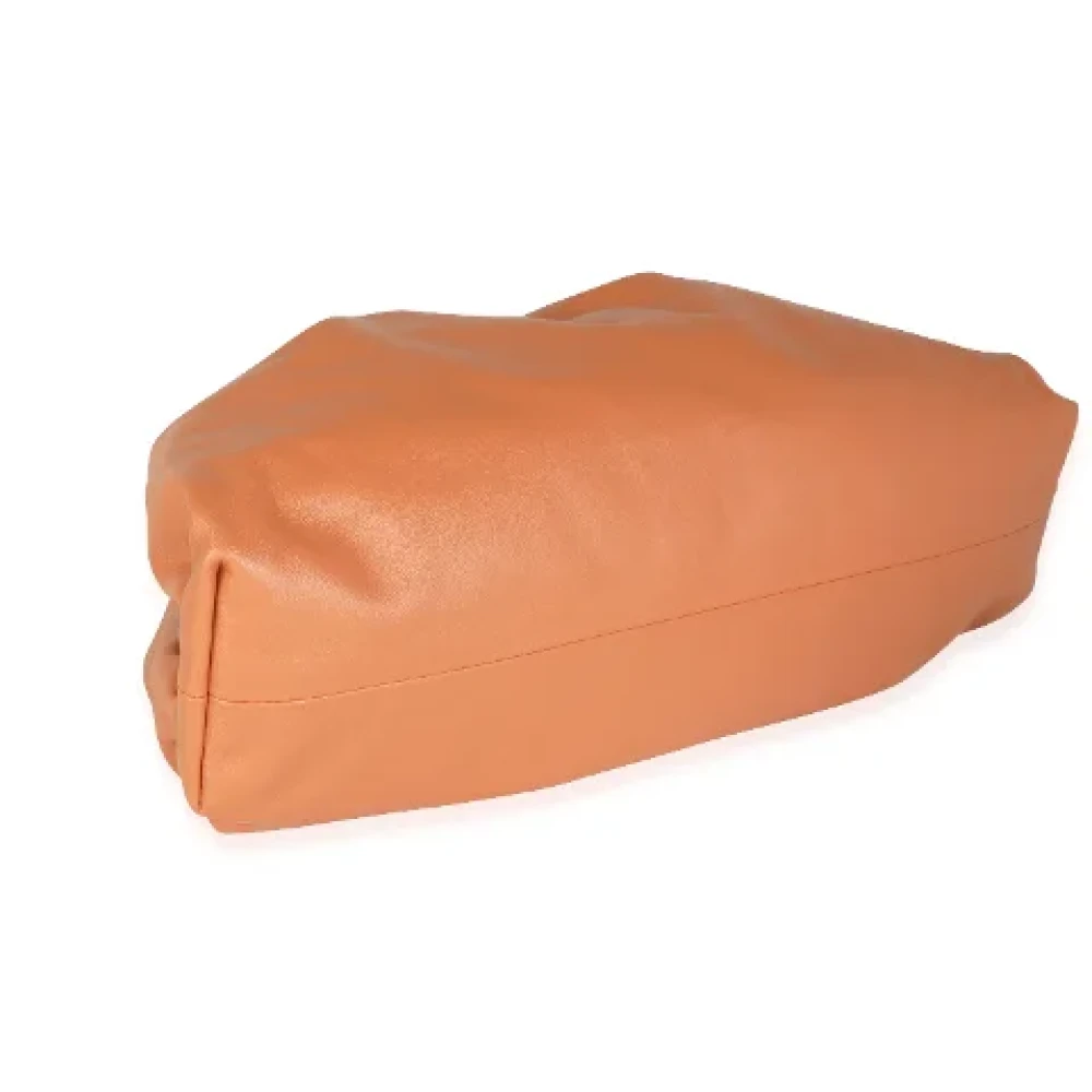 Bottega Veneta Vintage Pre-owned Leather pouches Orange Dames